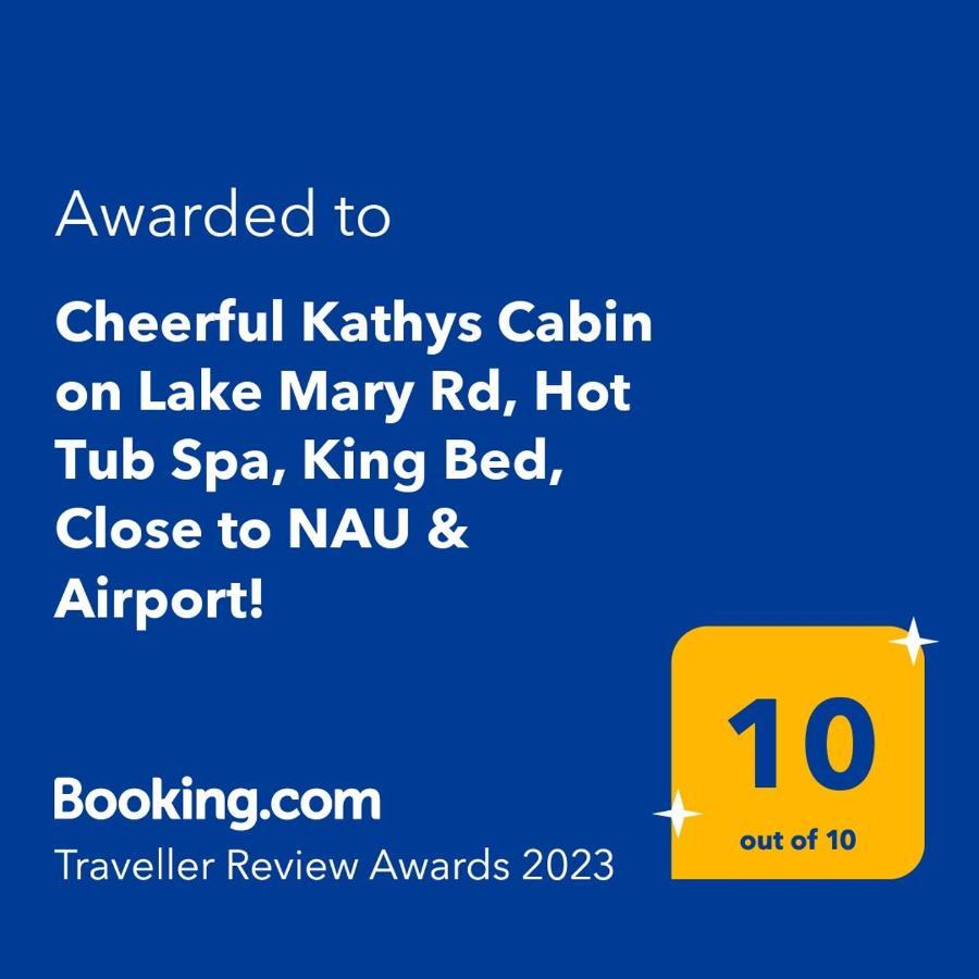 Kathys Cabin, King Bed, Hot Tub, Near-Nau & Downtown Attractions, Perfect Year-Round Mountain Getaway Flagstaff Esterno foto